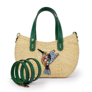 ハチドリ 月型 プレミアムレザーハンドル