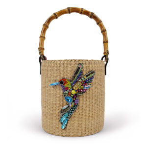 ハチドリ 缶型 バンブーハンドル