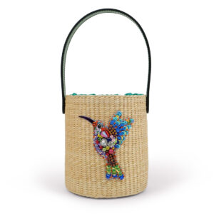 ハチドリ 缶型 プレミアムレザーハンドル