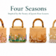 Handcrafted Four Seasons Collection inspired by Japanese nature and seasonal beauty
