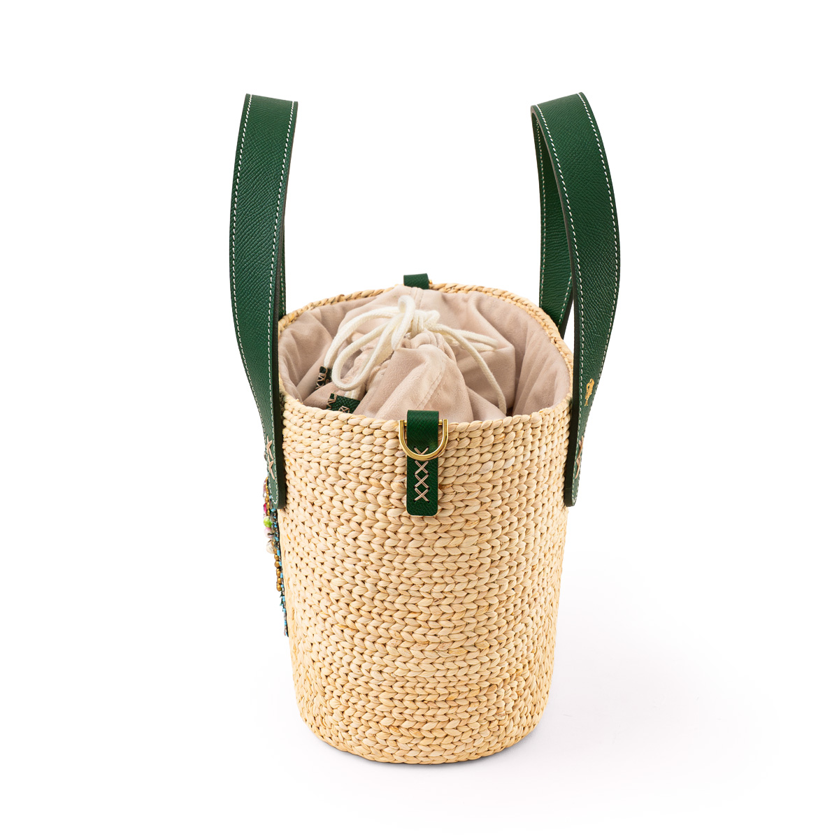 Hummingbird — Oval Shape with Premium Leather Handle - 画像 (4)