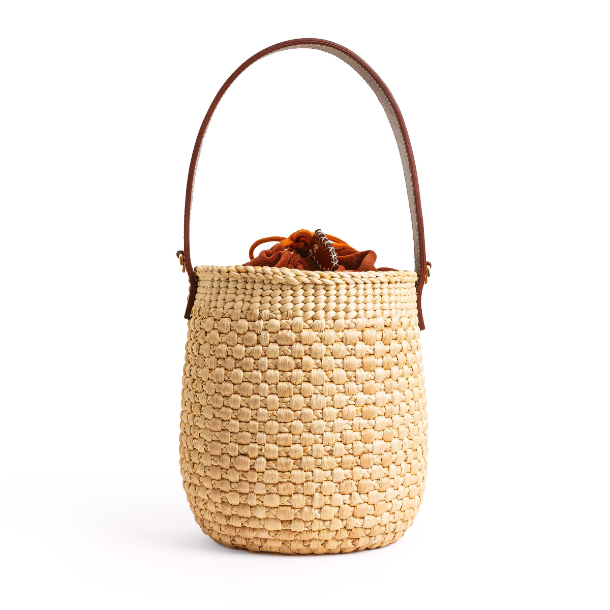 Elk — Cylinder Shape with Carved Leather Handle - 画像 (3)